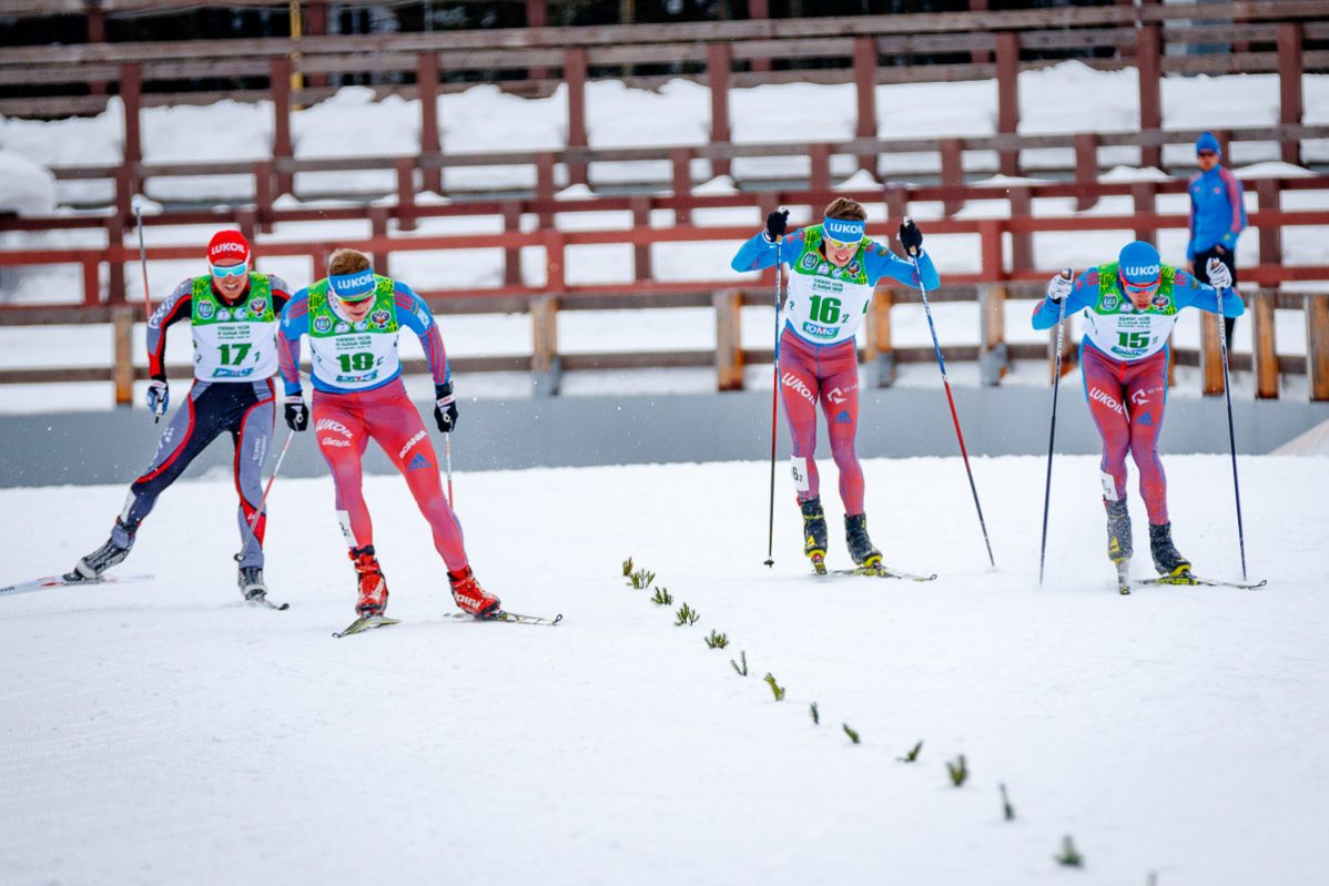 Лыжные гонки начало