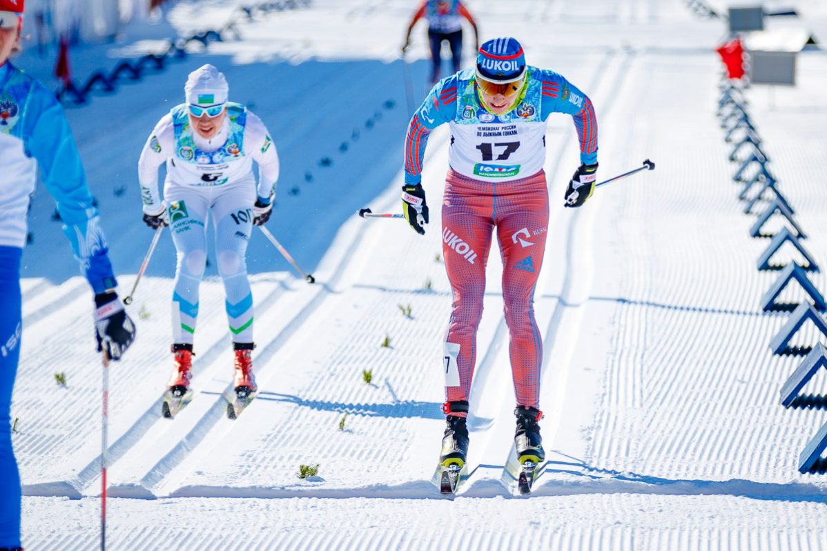 Гонка 30 км женщины сегодня. Первый Чемпионат России по лыжным гонкам.