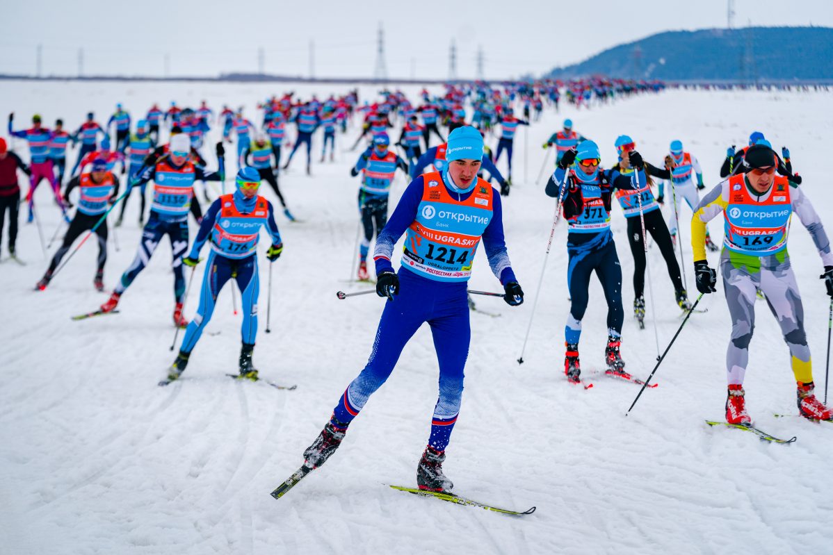 Результаты югорского лыжного марафона 2024